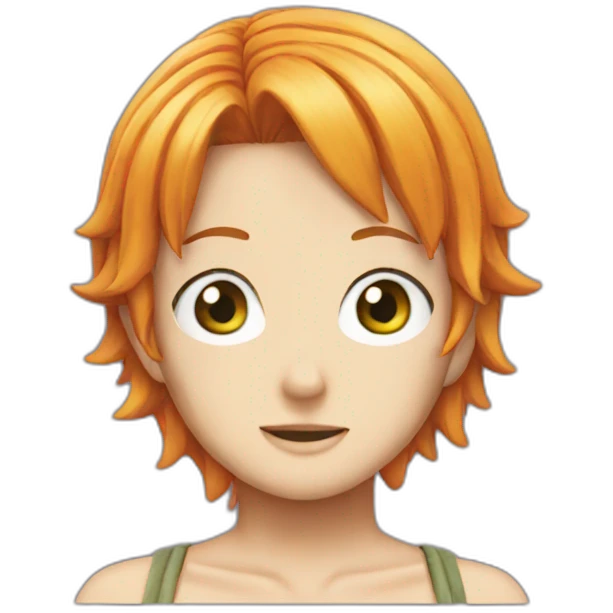One piece nami emoji