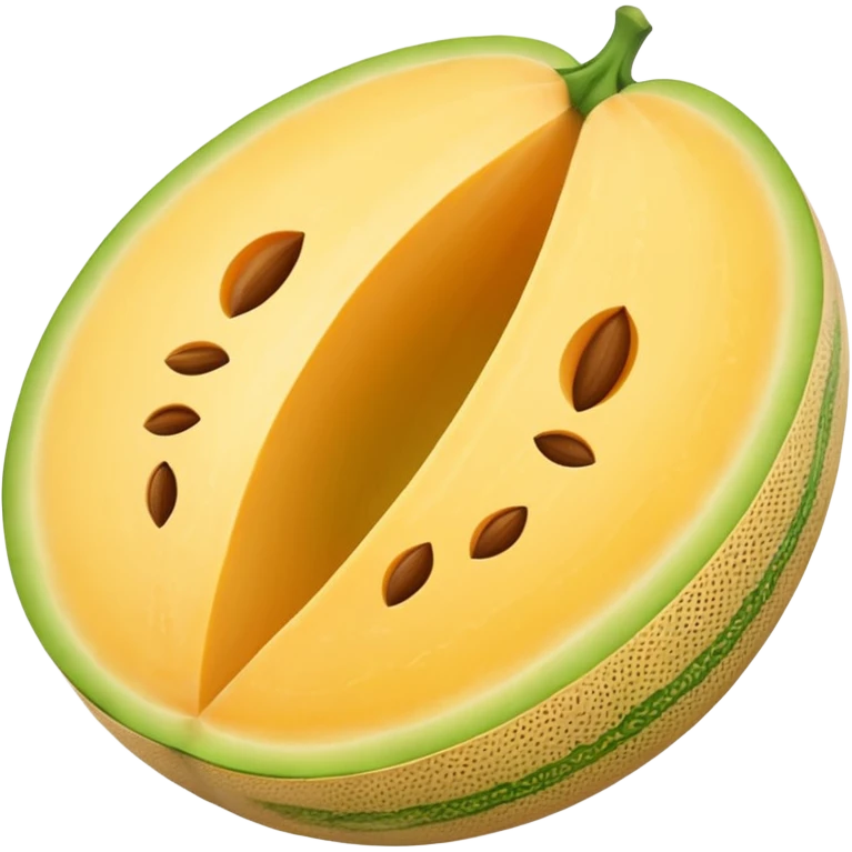 yellow melon emoji