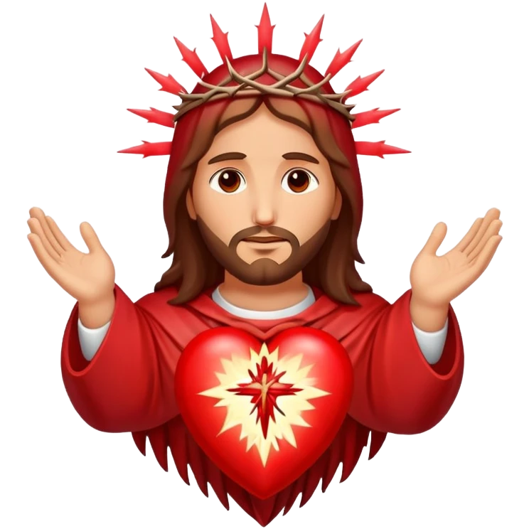 Sacred heart of Jesus emoji