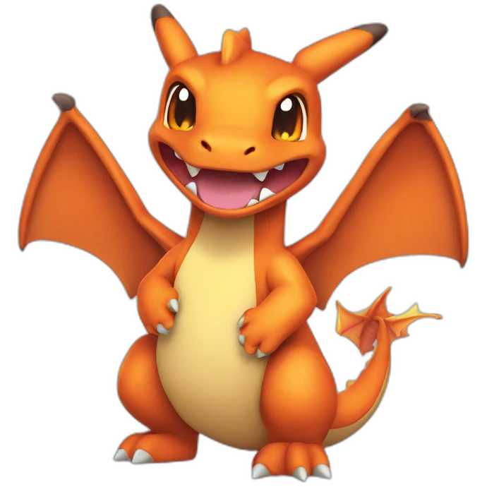 Cute charizard emoji