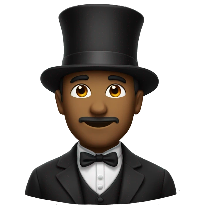 shakr with a tophat emoji