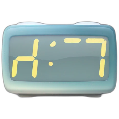 5am digital clock emoji