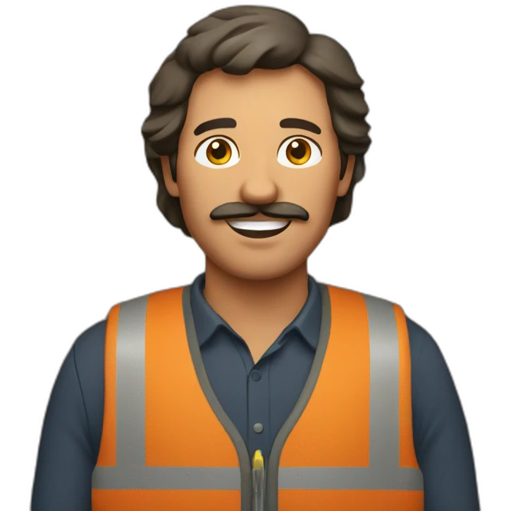 A man from portugal with bricks emoji