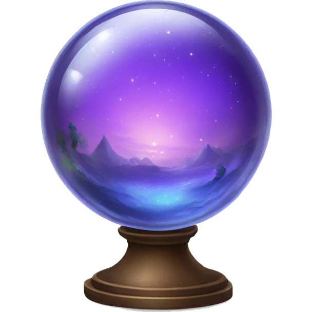 magic glass ball emoji
