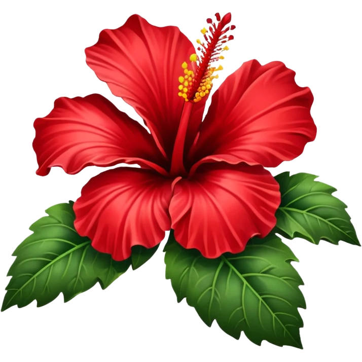 hibiscus emoji