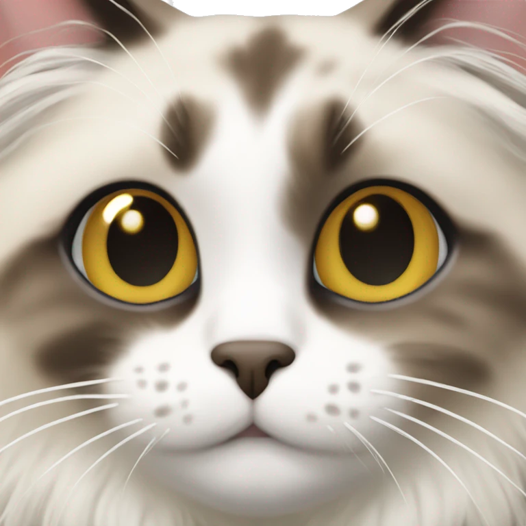 Ragdoll cat emoji