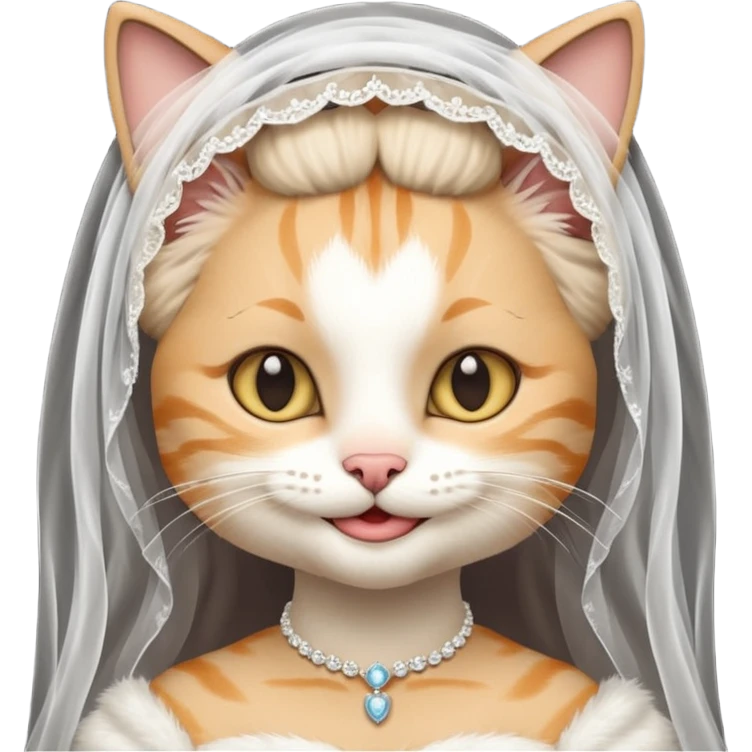 cat bride  emoji