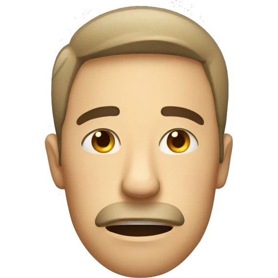tired person emoji