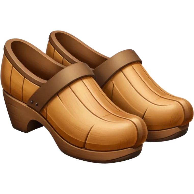Wooden shoes emoji