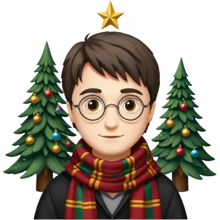 Harry Potter Christmas emoji