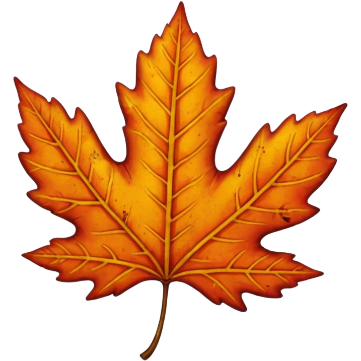 emoji of fall leaf emoji