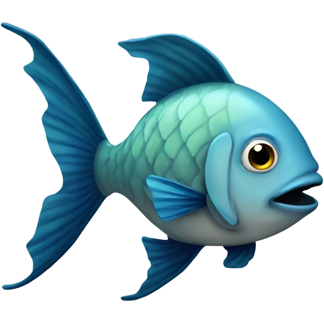 Fish burp emoji