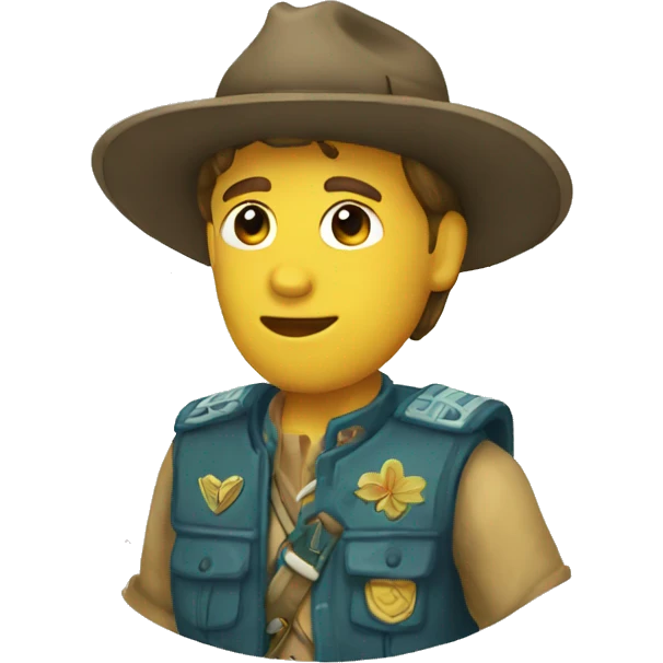 Pañuelo scout emoji