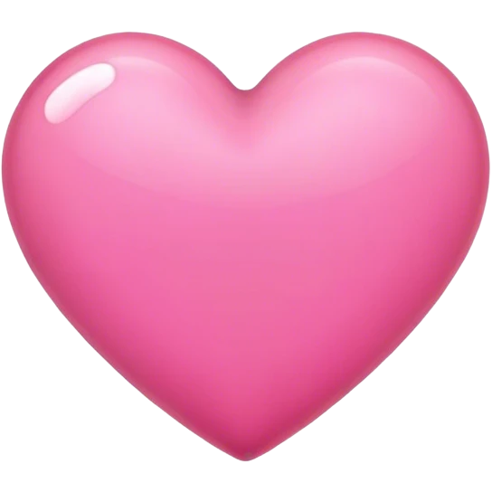 Paste Pink heart emoji