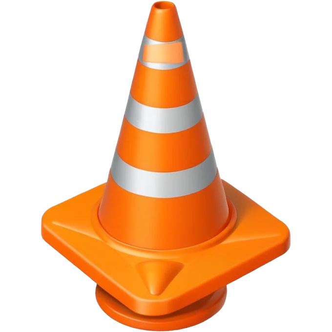 parking cone emoji