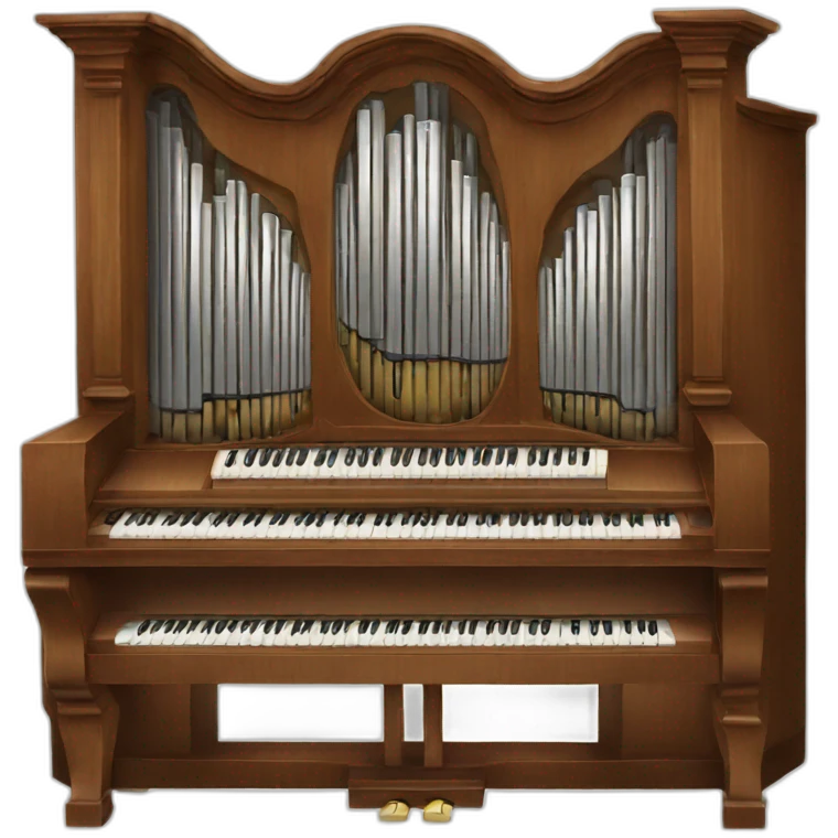 Orgue à tuyaux emoji