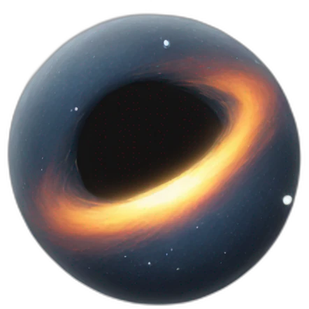 Black hole emoji