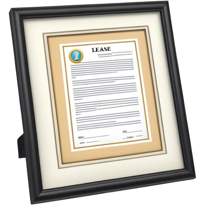 lease contract emoji