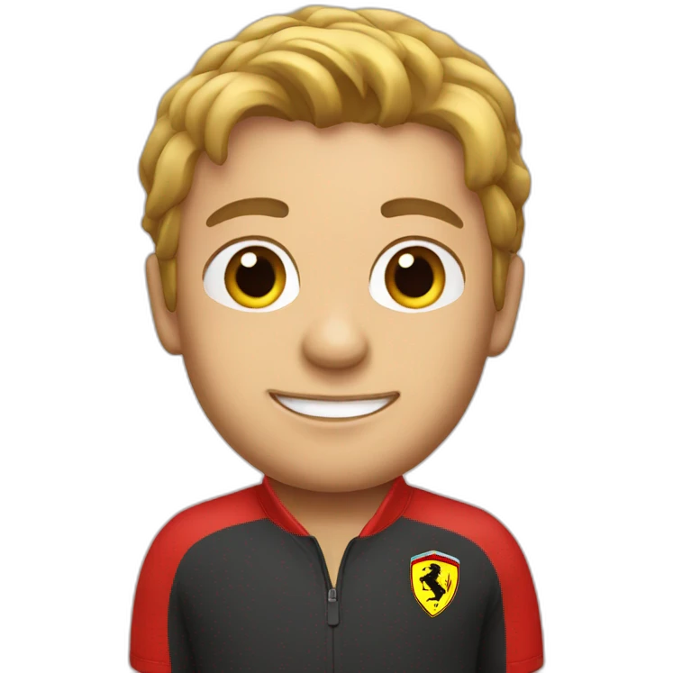 Ferrari fan emoji