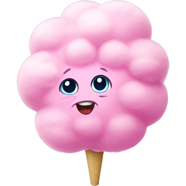 Cotton candy emoji