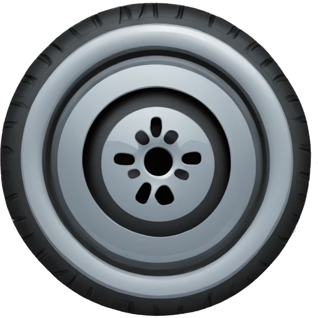 Flat tire emoji