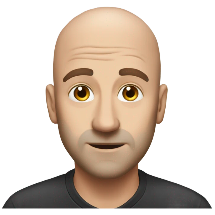 John baldy seeing me emoji