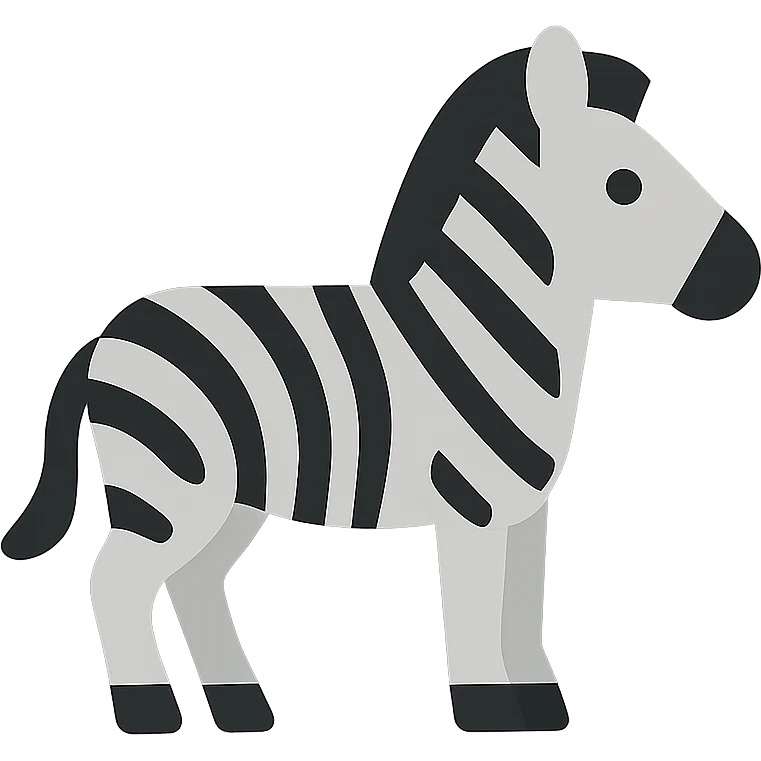Zebra emoji