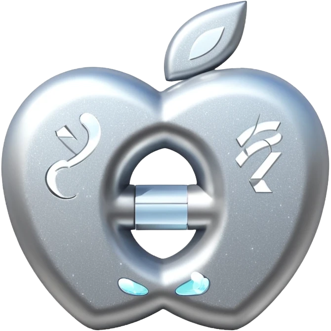 glitter white symbol bank emoji