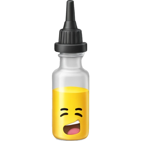 Nail glue bottle emoji