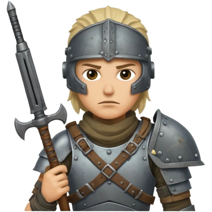 Video game post apocalyptic raider emoji