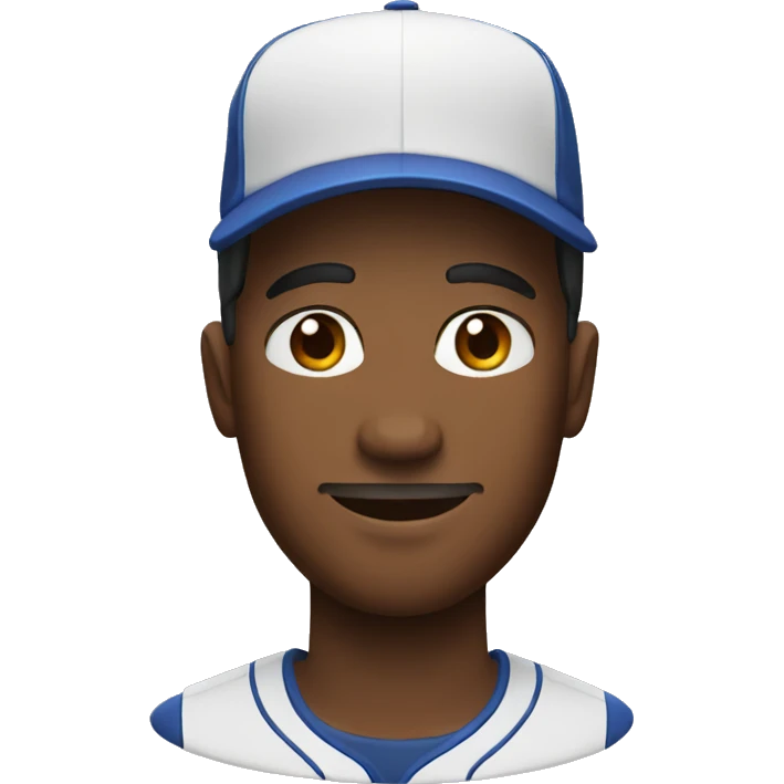 man with baseball hat emoji