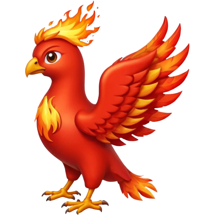 phoenix emoji apple style emoji