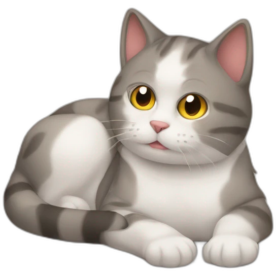 tired cat emoji