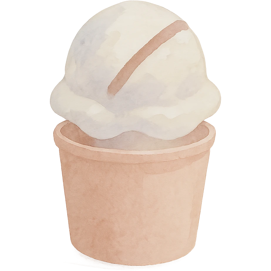 ice cream in a pot emoji