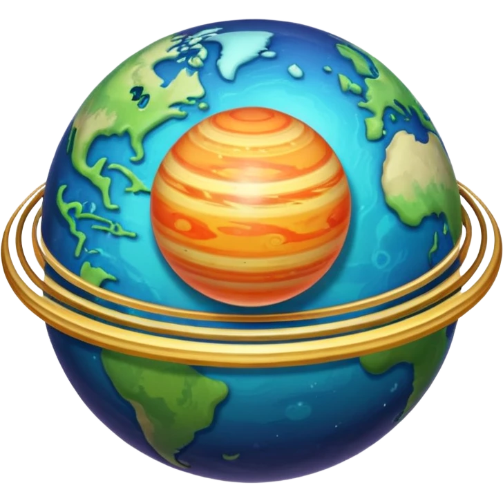 Planet with rings emoji