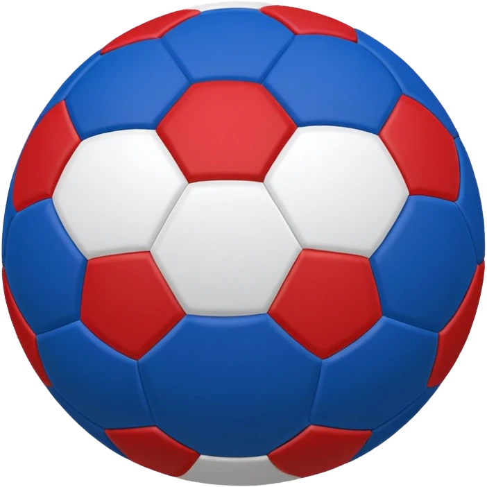 football ball blue (#00A3E0) and red (#F9423A) emoji