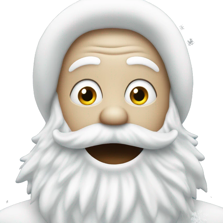 white christmas tree halloween themed emoji