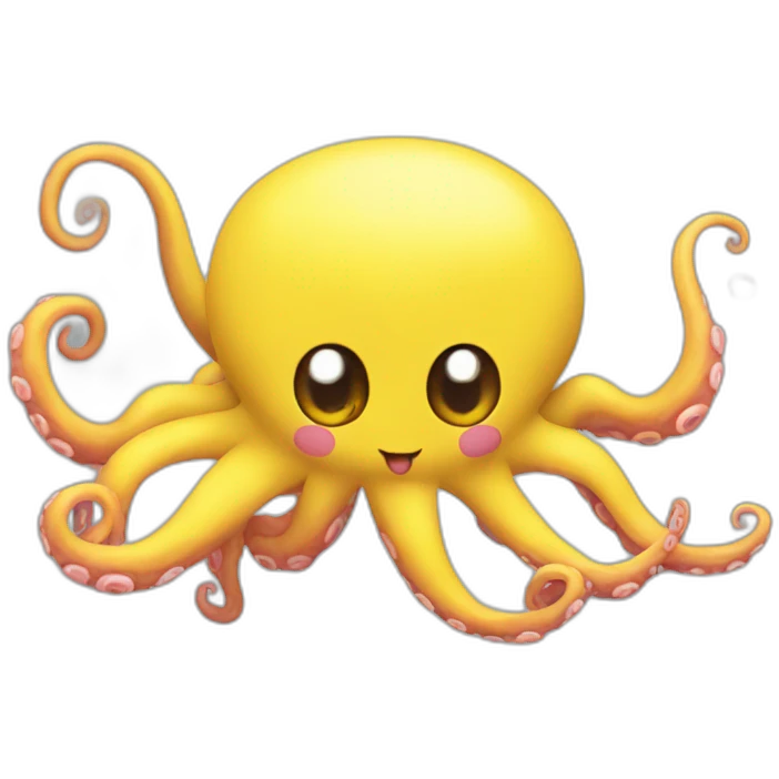 pikachu-octopus emoji
