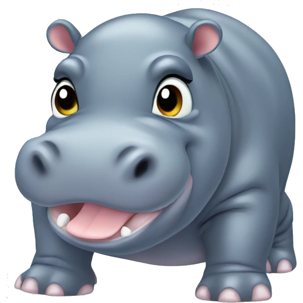 Baby Hippo  emoji