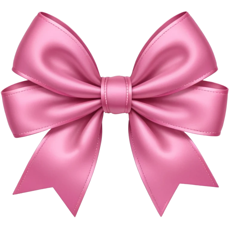 Mašľa ružová emoji