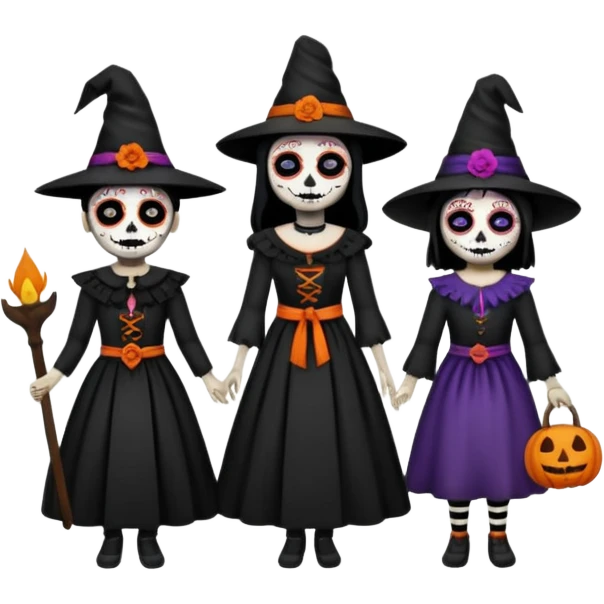 Day o the death, missing people, hereditary movie, museum,,culture,museum in mexico, clothes o missing people, witches, witchcraft emoji