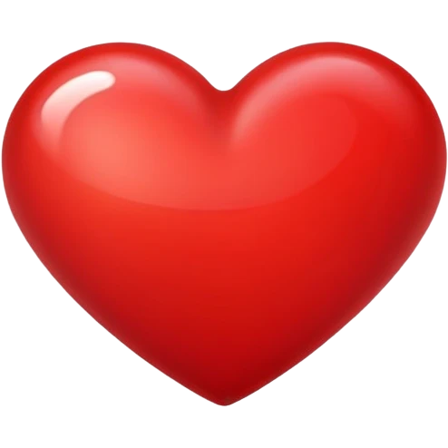red heart emoji
