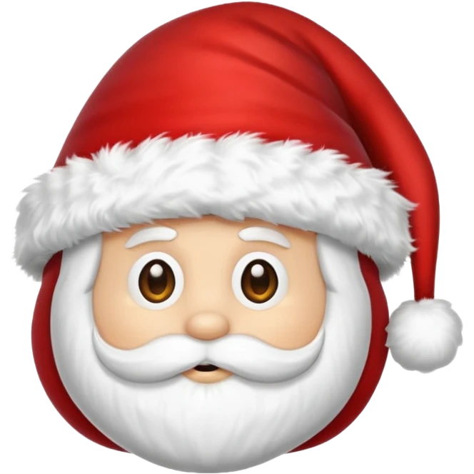 santa hat only no face emoji