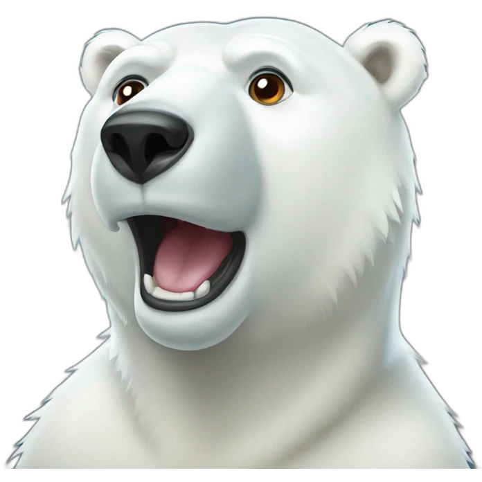 polar bear emoji