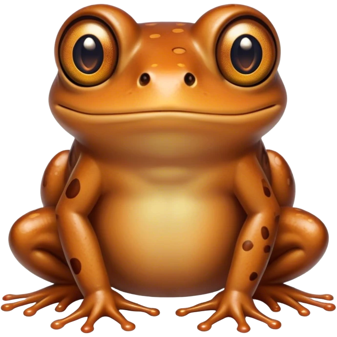 sapo marrón  emoji