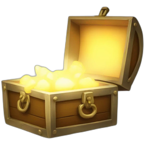 shining open chest emoji