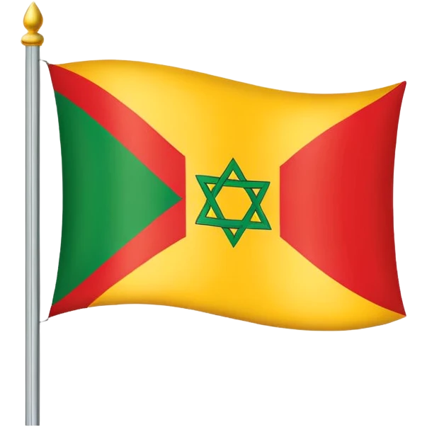 Un drapeau berbère emoji