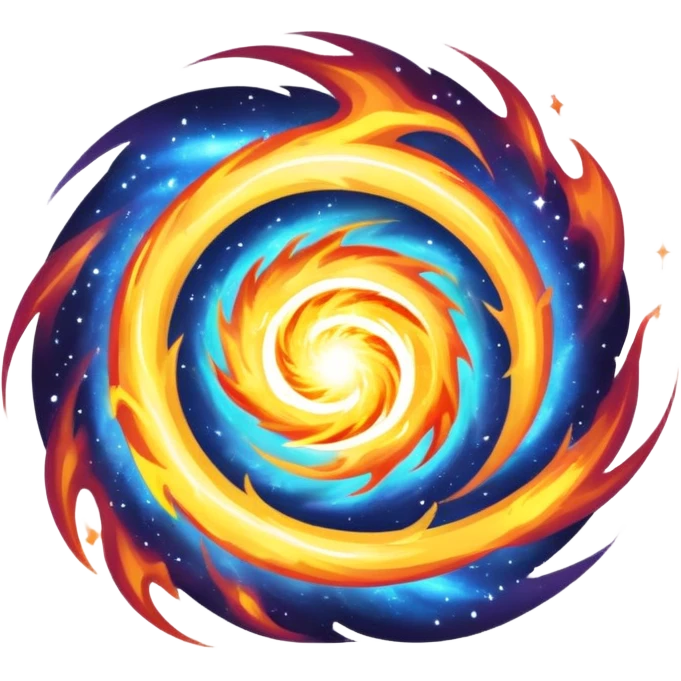 music + cosmic sounds galactic fire fire emoji