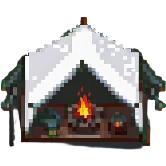 camping tent emoji