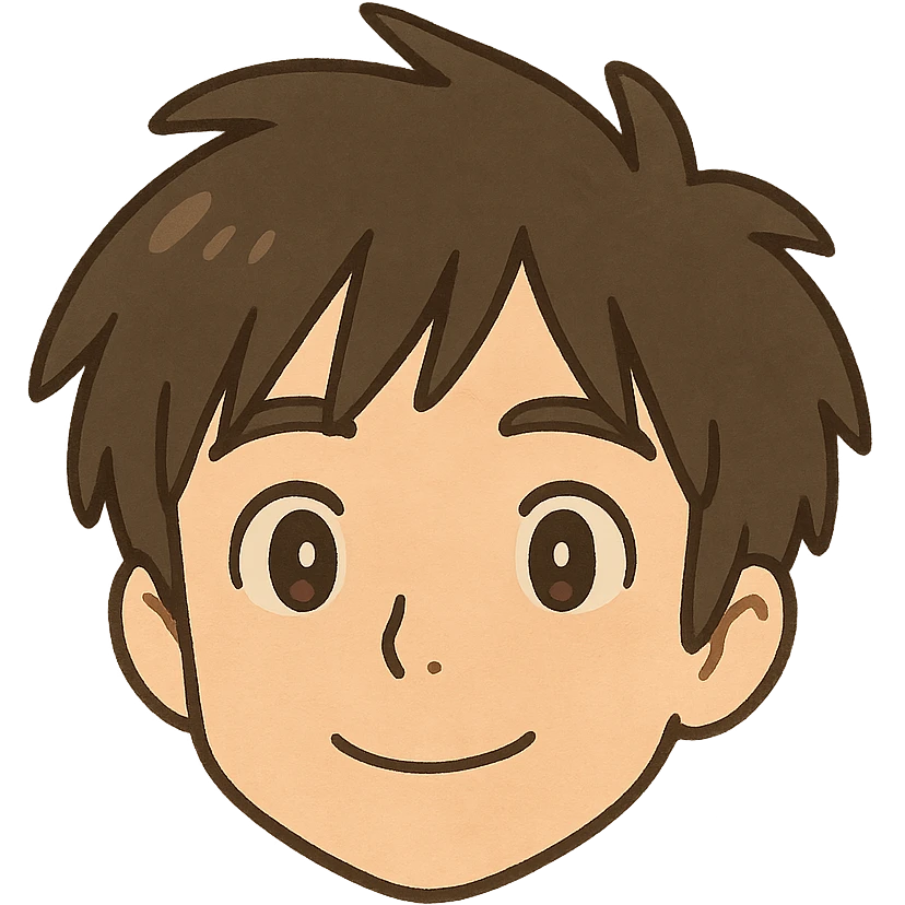 ghibli-inspired emoji combining Hiro, Miyamura, and Kanata Asai emoji